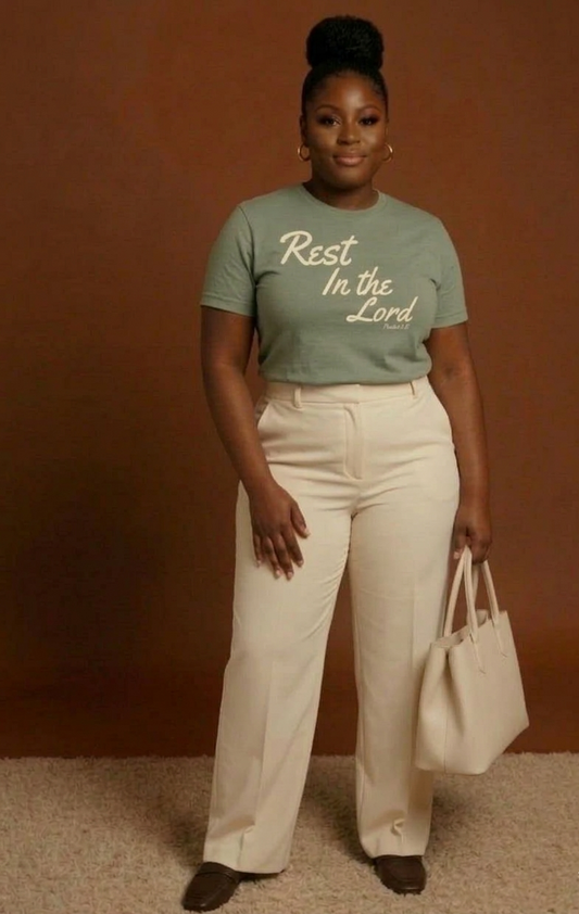 The Pistachio "Rest" Tee // Spring Edition