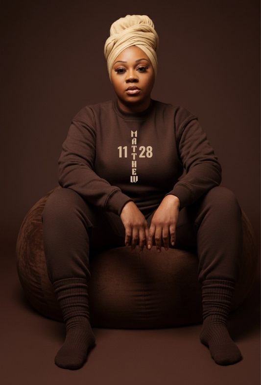 Matthew 11:28 Sweatshirt