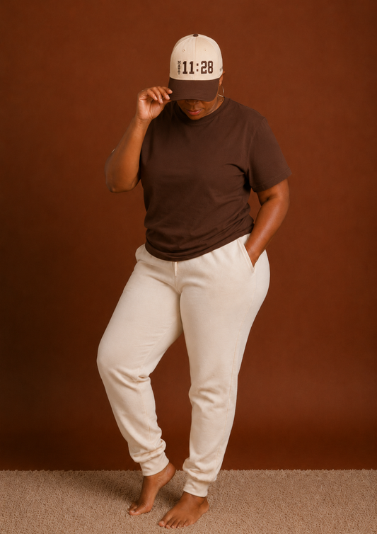 Rest In Him™  Matthew 11:28 Two-Tone Dad Hat
