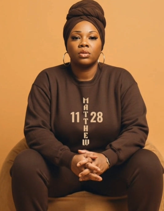 Matthew 11:28 Sweatshirt